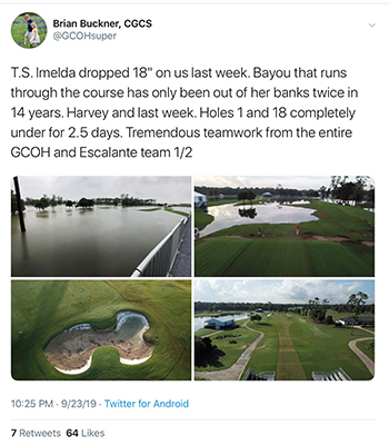 GC of Houston Team Overcomes Imelda&nbsp;